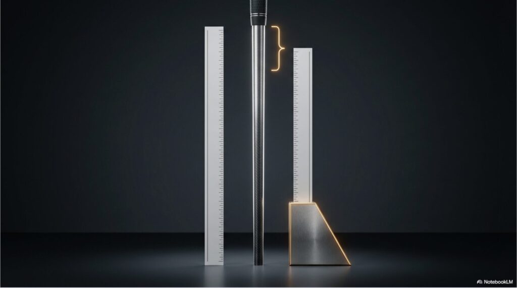 ドライバーシャフトの平均的な長さと標準の変遷