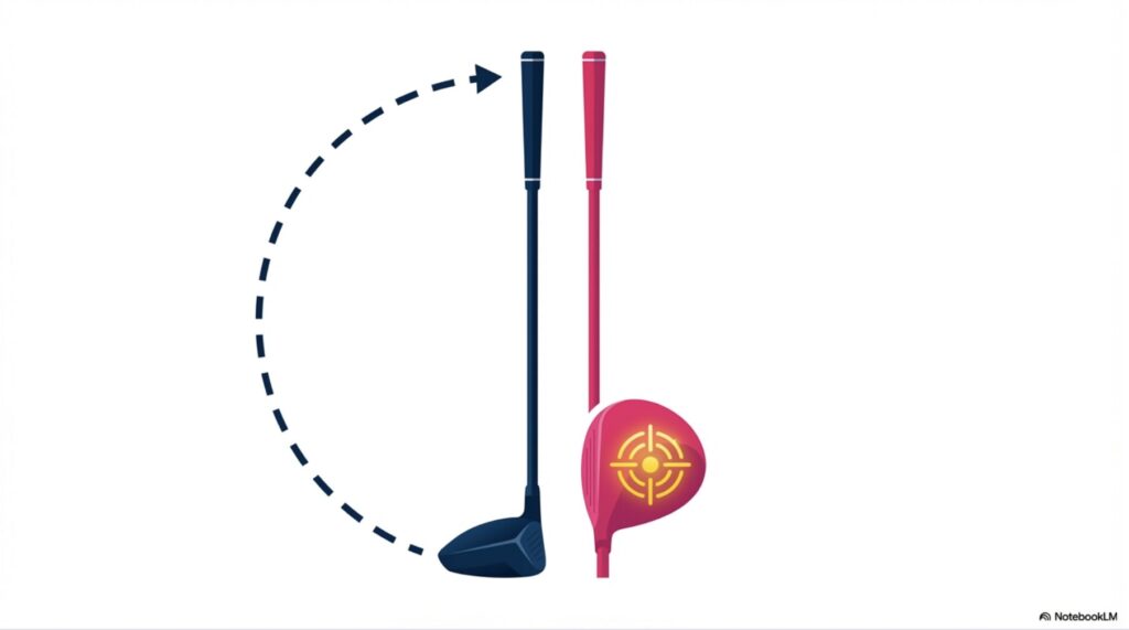 ゴルフクラブのレディースとメンズにおける長さ、重さ、振動数などの主要スペック比較表