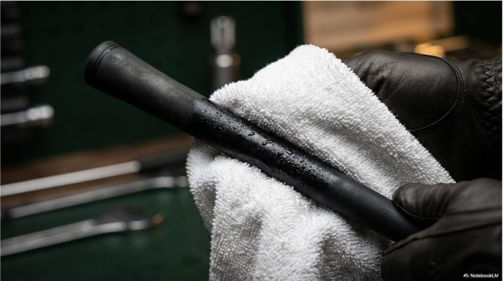 中性洗剤を使用した正しいグリップの水洗い方法と保管のコツ