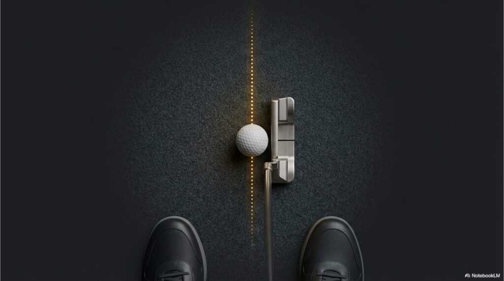 目の位置と姿勢に合わせたパターの長さの選び方