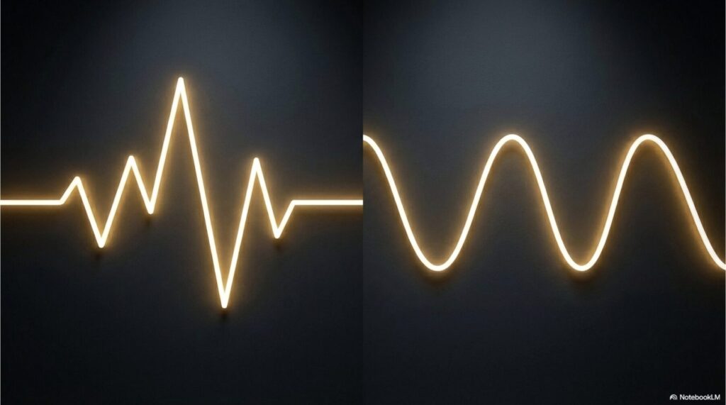 シャフトカットによるスイングウェイト（バランス）と振動数への影響